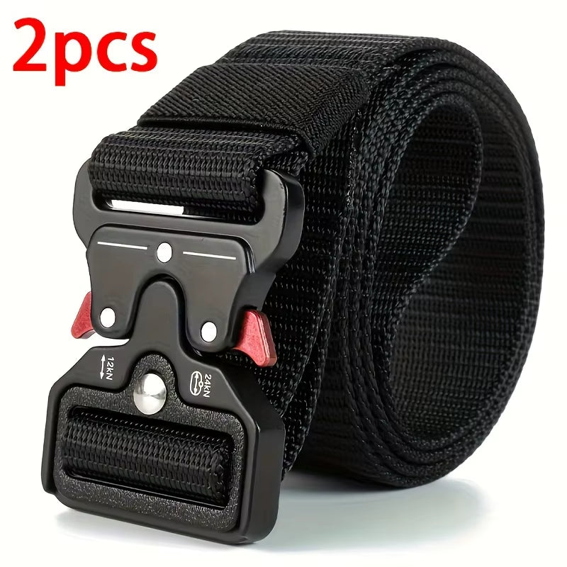 Versatile Tactical Belts for Men and Women - Durable and Adjustable Design for Outdoor Sports and Casual Wear