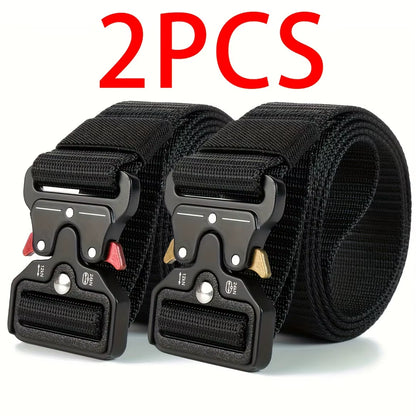 Versatile Tactical Belts for Men and Women - Durable and Adjustable Design for Outdoor Sports and Casual Wear