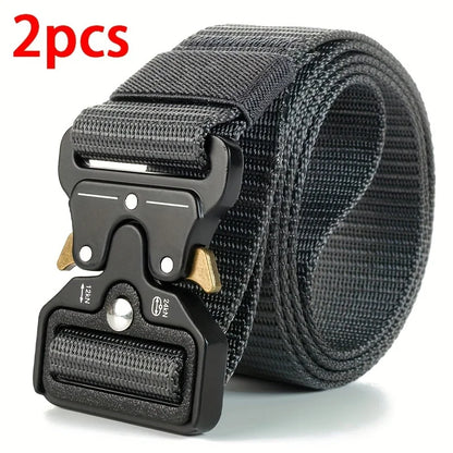 Versatile Tactical Belts for Men and Women - Durable and Adjustable Design for Outdoor Sports and Casual Wear