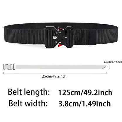 Versatile Tactical Belts for Men and Women - Durable and Adjustable Design for Outdoor Sports and Casual Wear
