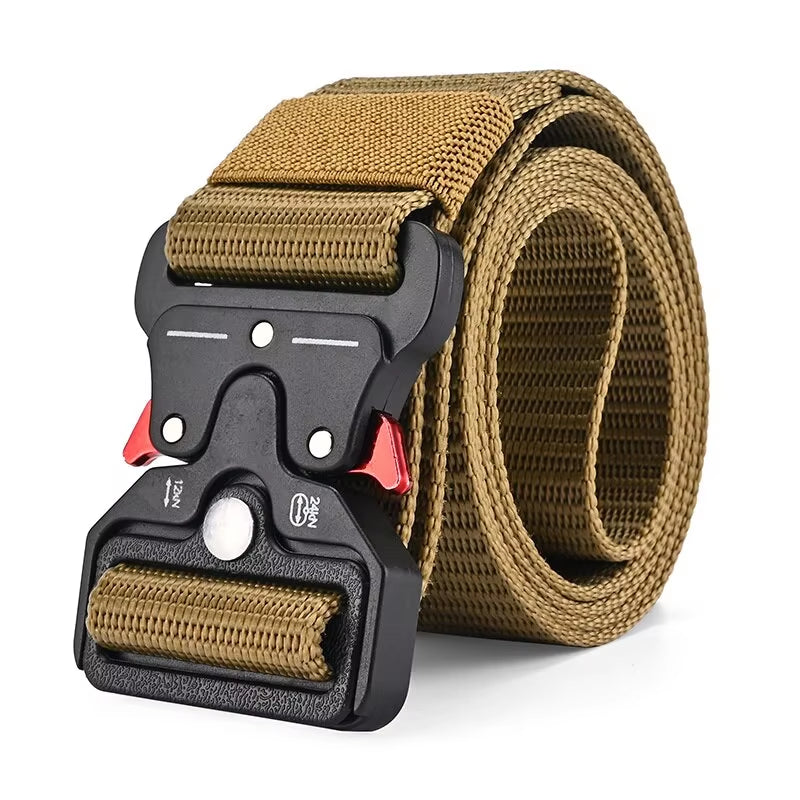 Versatile Tactical Belts for Men and Women - Durable and Adjustable Design for Outdoor Sports and Casual Wear